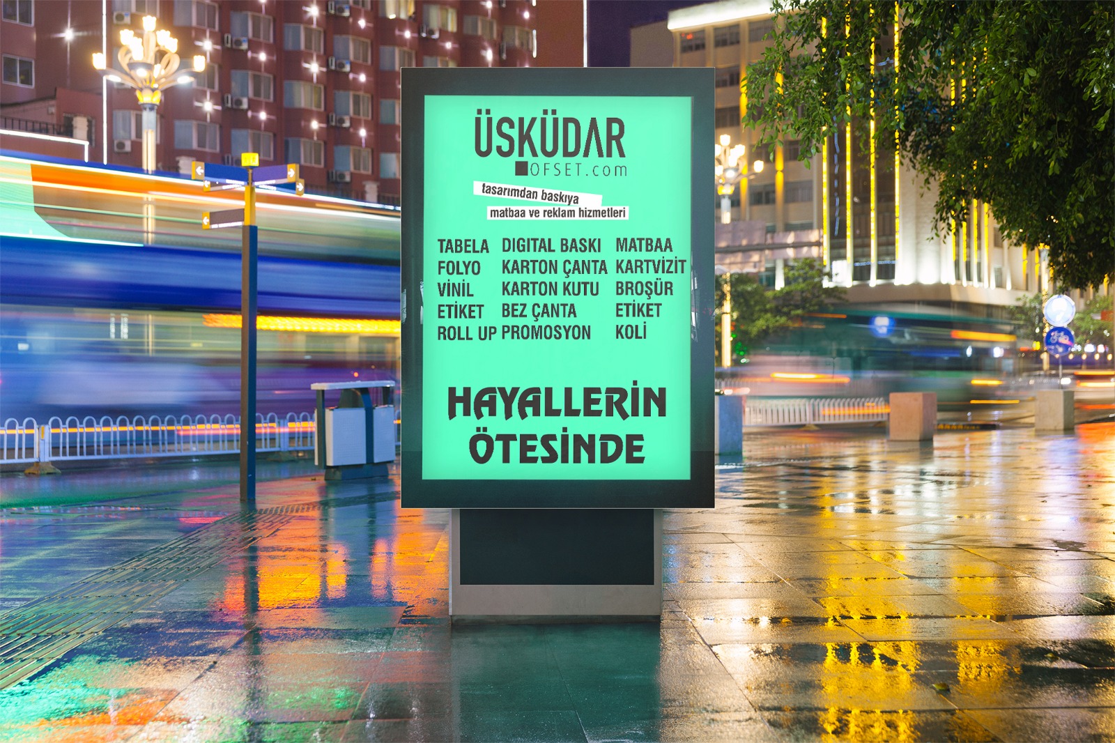 üsküdar ofset HİZMETLERİMİZ