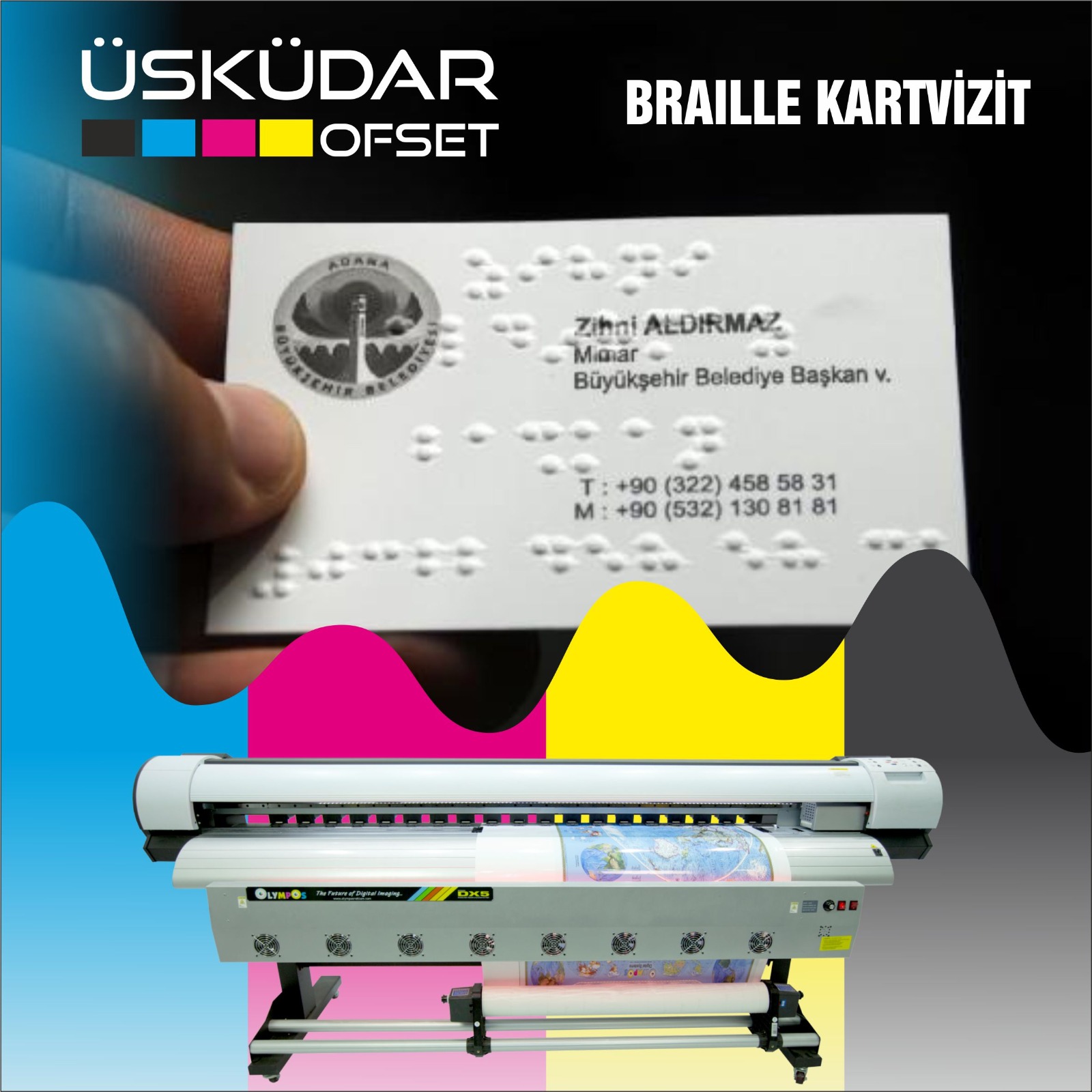 Kabartma/Braille Baskı , Matbaa Tabela ve Dijital baskı Hizmetlerimiz