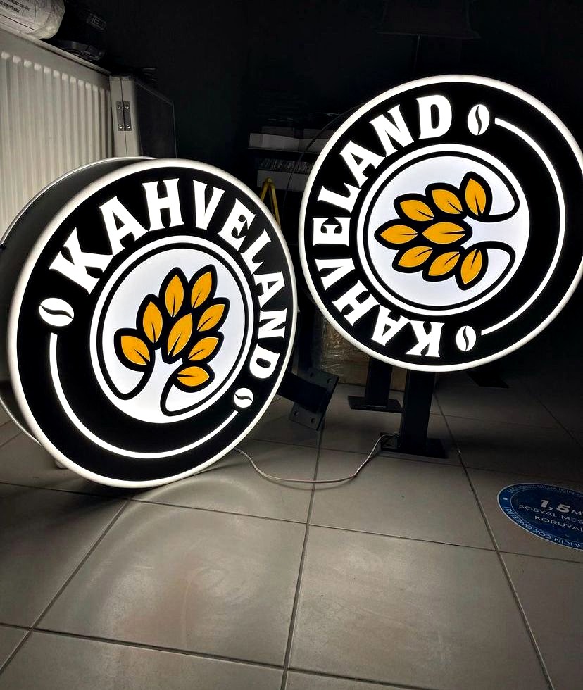 YUVARLAK IŞIKLI FENER TABELA