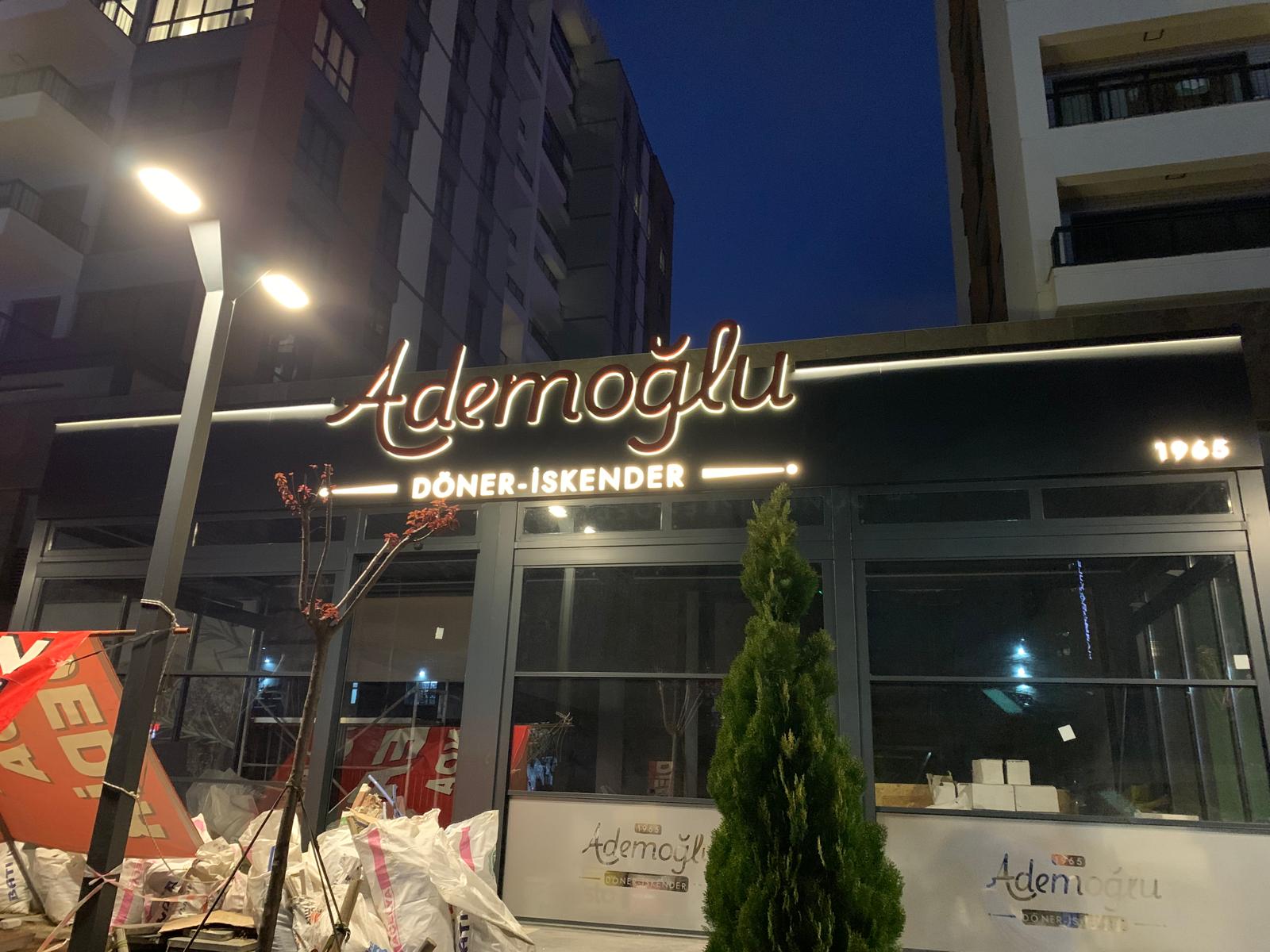 Ümraniye tabela imalatı 