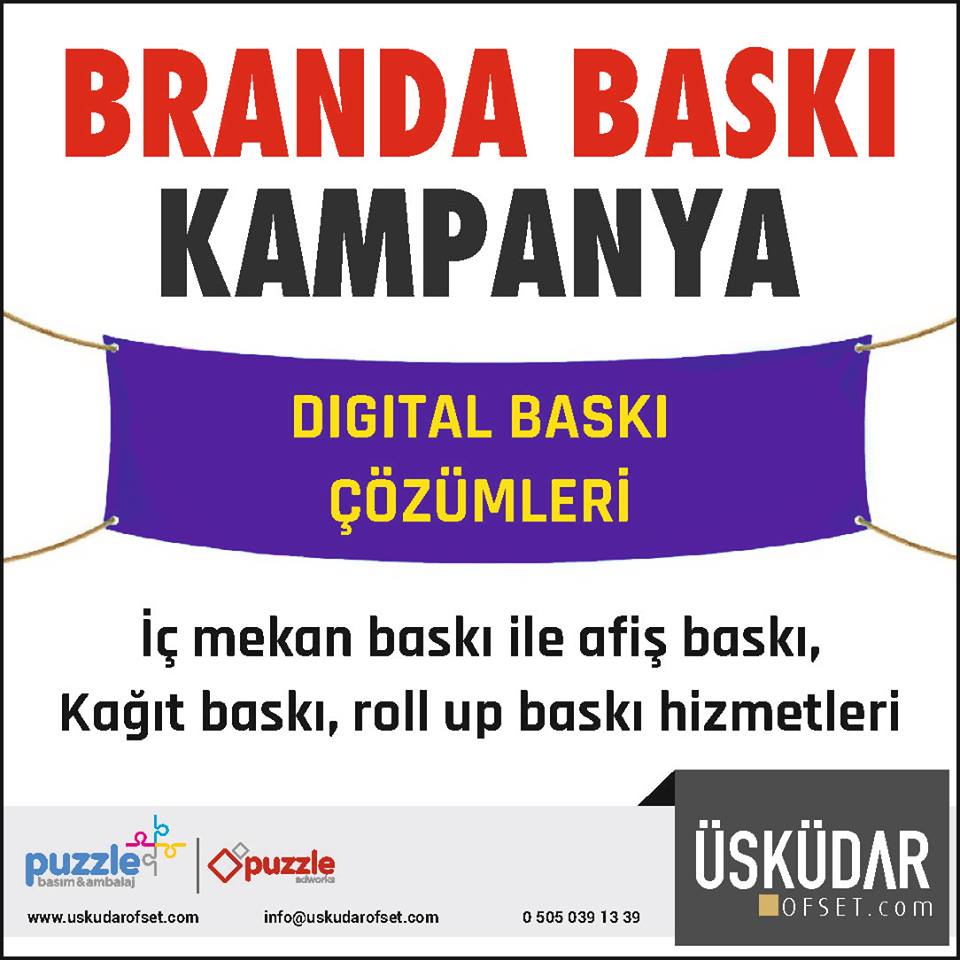 branda baskı