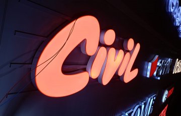 Işıklı pleksi Tabela