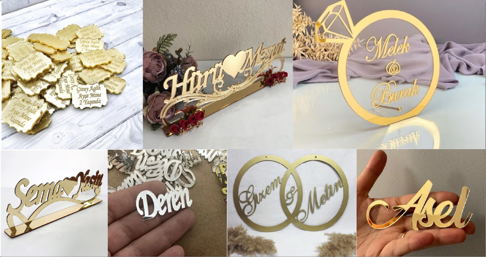 Pleksi Lazer Kesim hediyelik